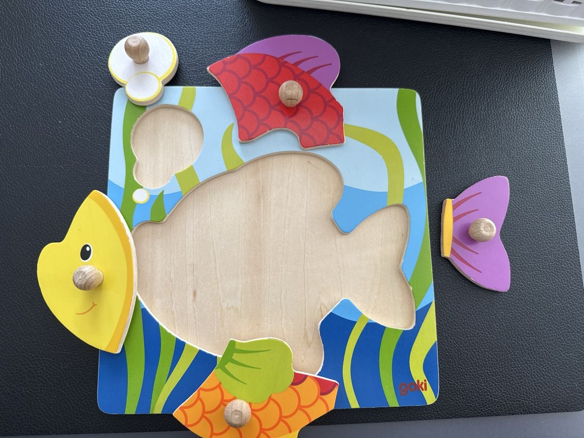 Puzzles: goki Puzzle Fisch Holz Kinderpuzzel – Neu (gemäss Beschreibung) aus Kölliken von Nando_Nando 1