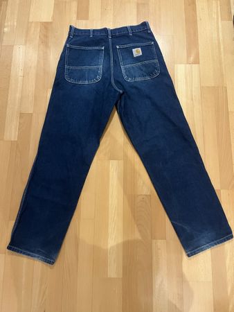 Carhartt Jeans Grösse 29/32 Dunkelblau, leicht ausgewaschen