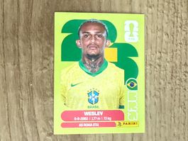 Panini FIFA World Cup 2026 Sticker Wesley BRA 8