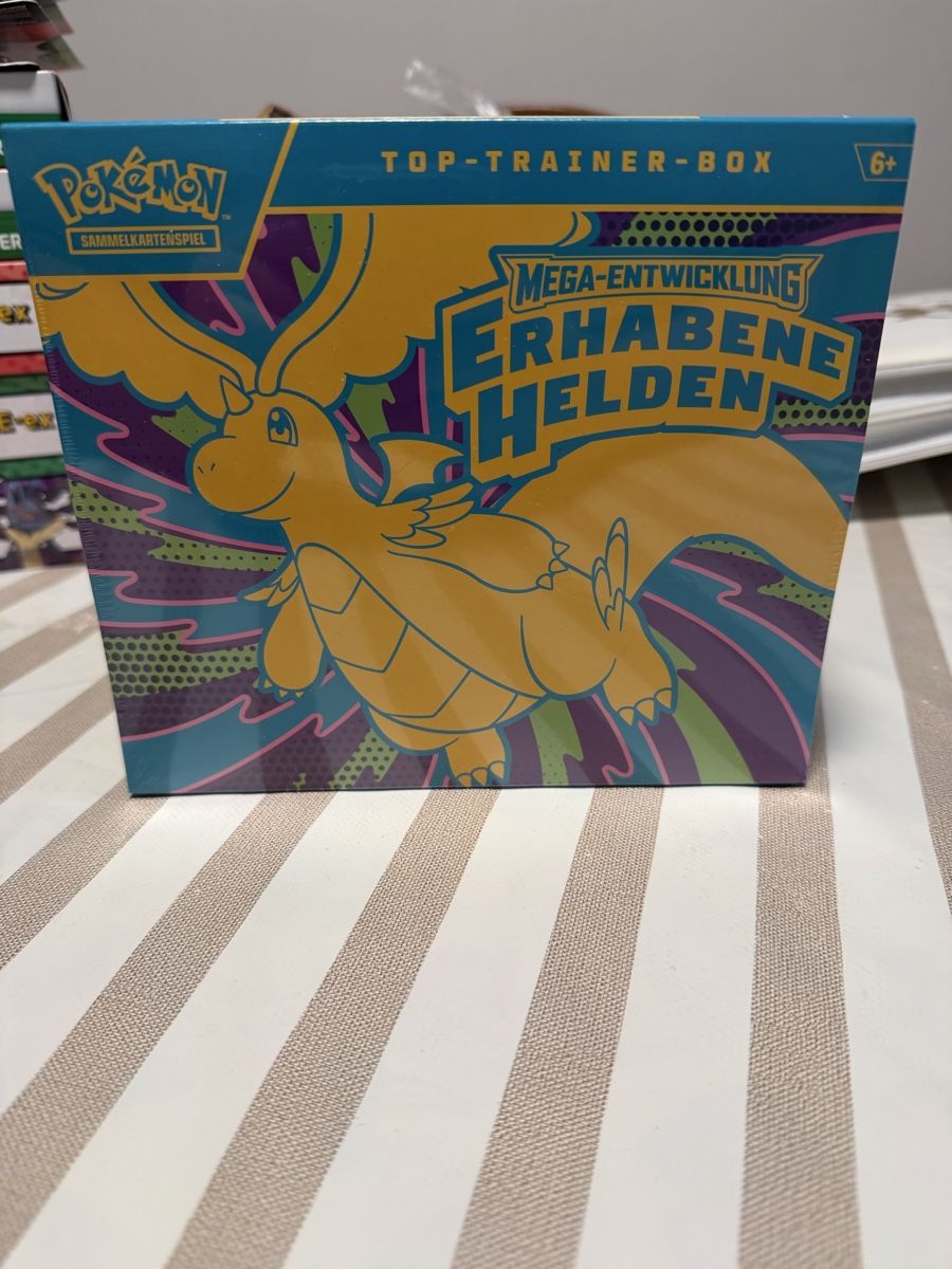 Pokémon Carte collezionabili: ETB Erhabene Helden - Sealed & Deutsch – Nuovo e nell'imballaggio originale da St. Gallen venduto da Simonefrt68