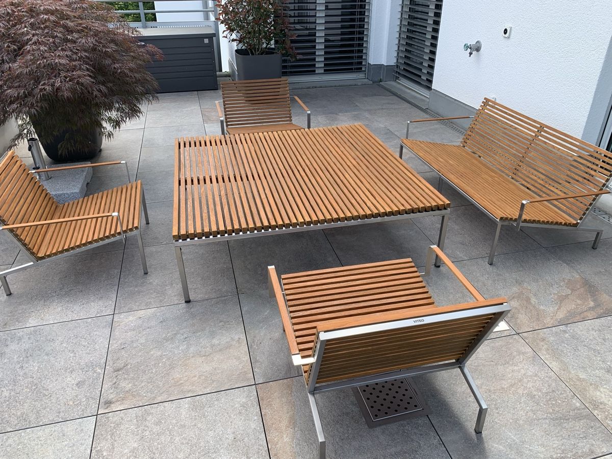 Set di tavolo e panche: Tolle Lounge von Viteo – Usato da Rümlang venduto da Rafij 4