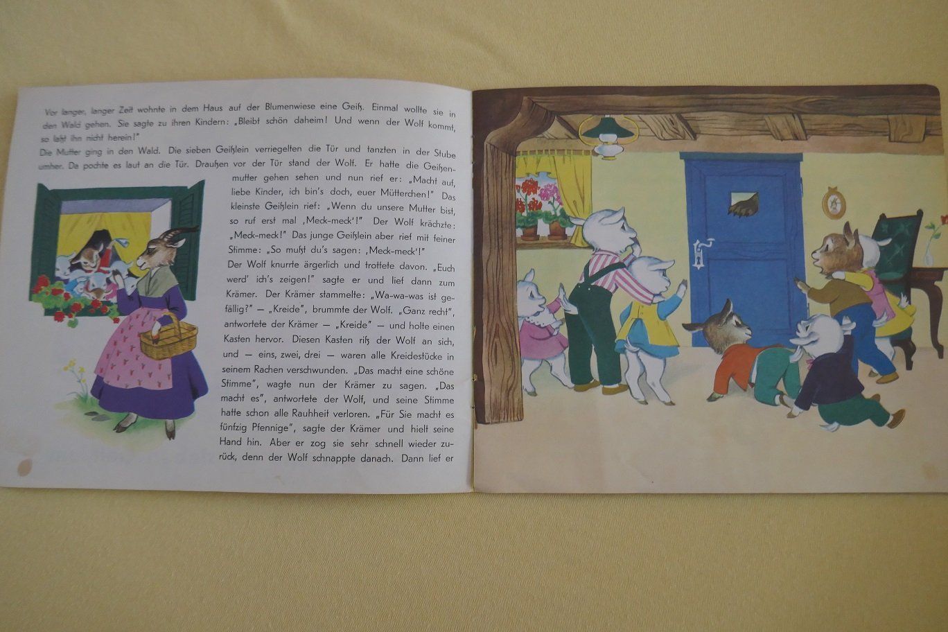 Libri: Der Wolf und die 7 Geisslein – Usato da Horgen venduto da Feli39 2