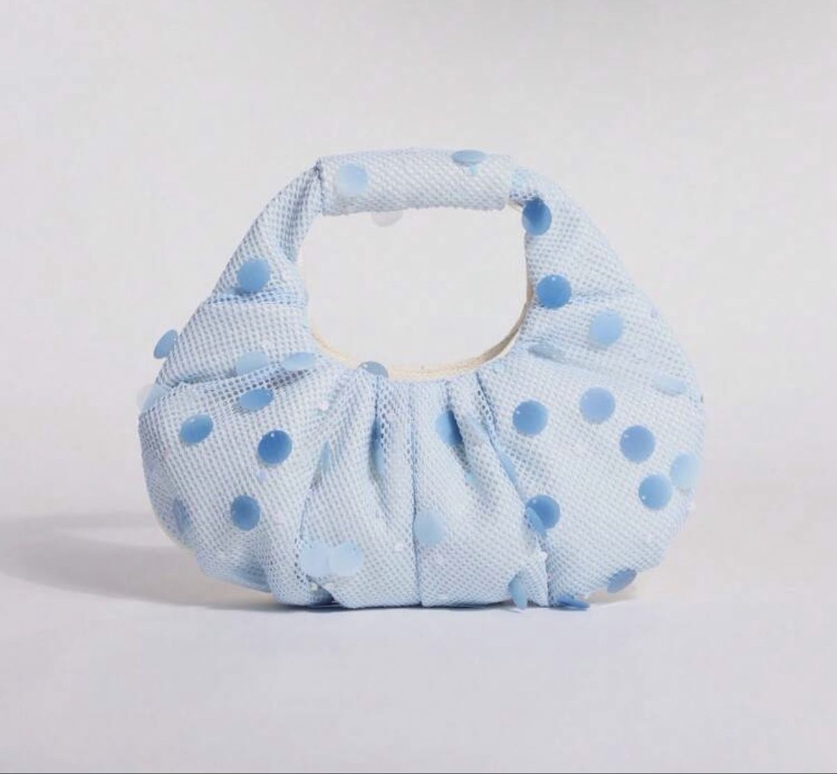 Taschen für Damen: Sac à main bleu pois neuf – Neu (gemäss Beschreibung) aus Auvernier von big_7srg