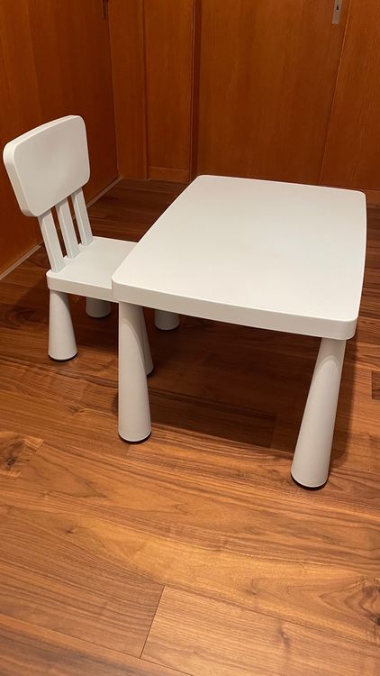 Kindertisch und Stuhl Ikea Kaufen auf Ricardo