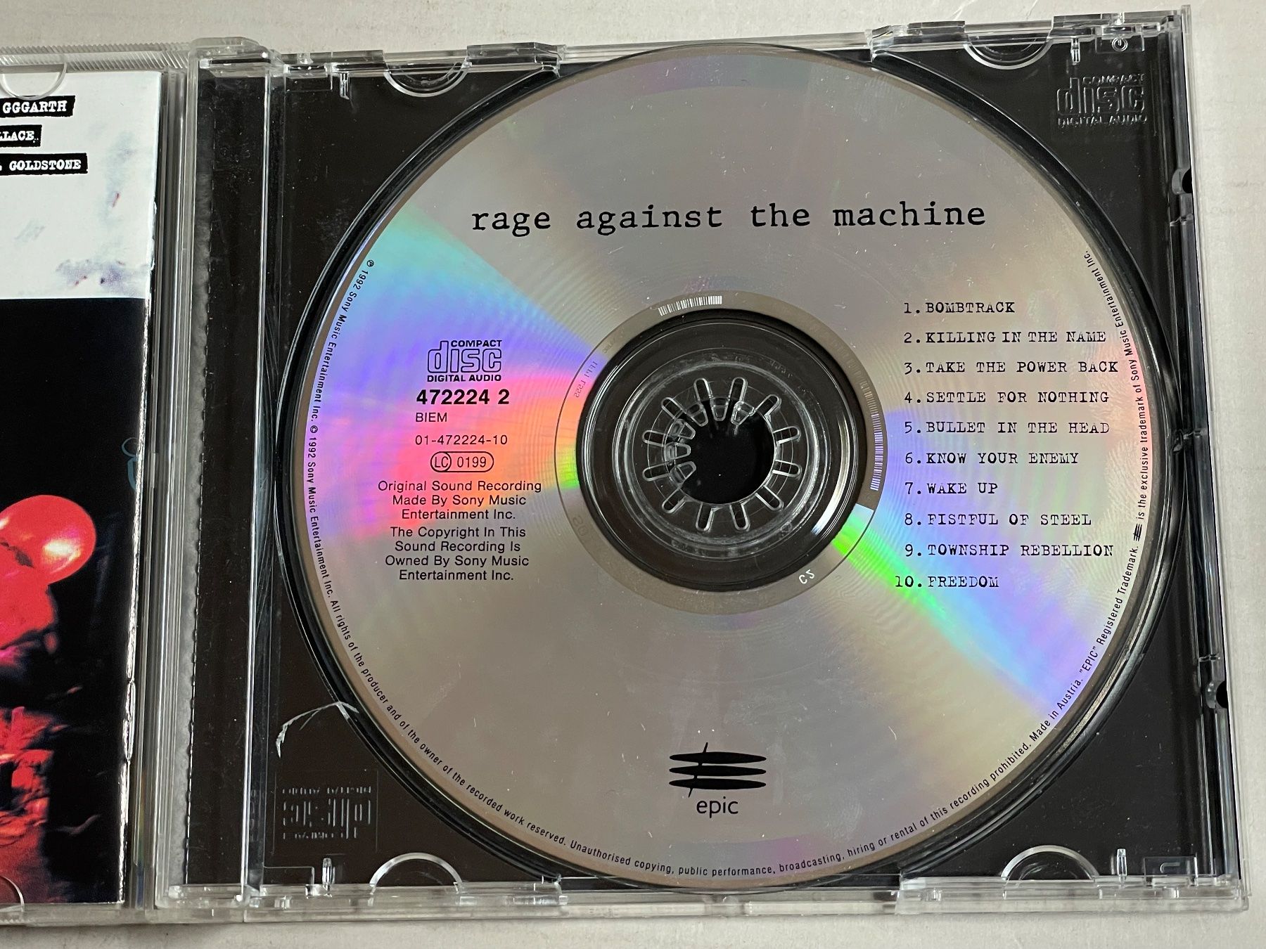 CDs: Rage Against The Machine – D'occasion à Muri b. Bern par AdidasCollector 3