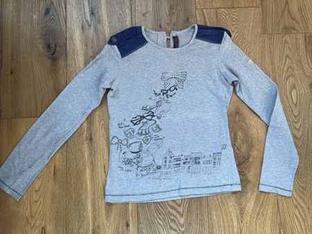 Catimini Long Sleeve, Size 12, 95% coton, 152cm