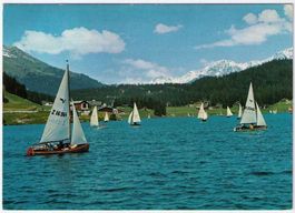 Davos - Segelsport auf dem Davosersee