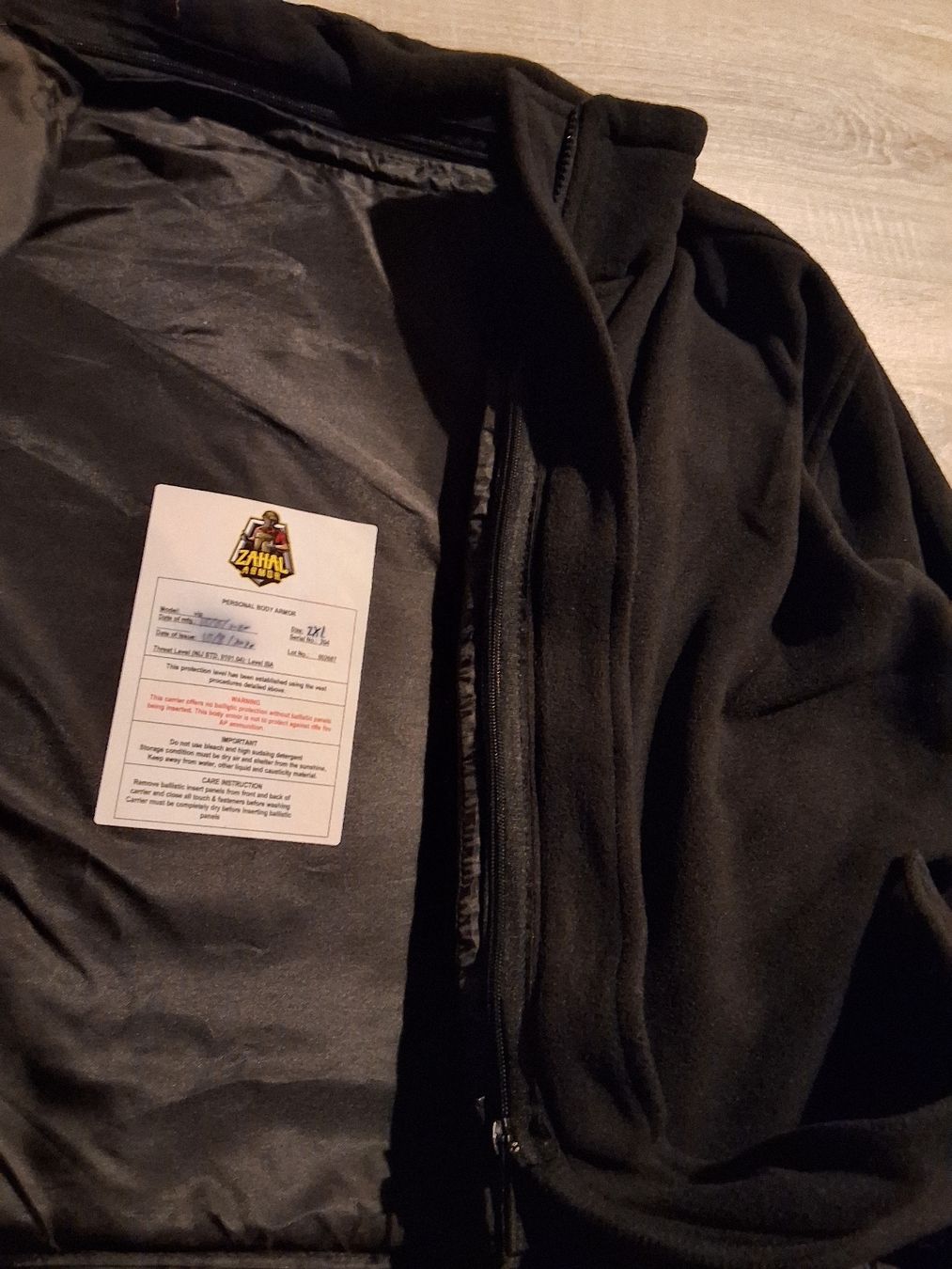 Jacken: Fleecejacke mit integrierter Schutzweste IIIA – Gebraucht aus Kölliken von Rwolfer 1