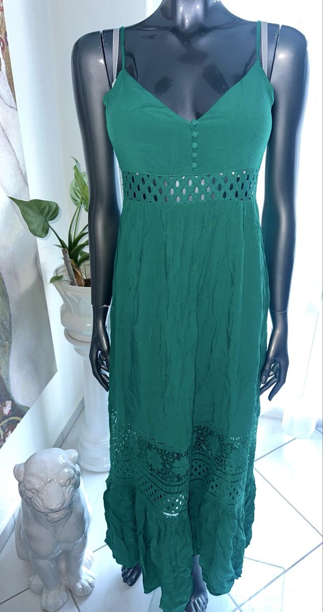 Vestiti: JACK BY BB DAKOTA BOHO MAXIKLEID GR. S neuwertig  – Nuovo (secondo la descrizione) da Unteraegeri venduto da MH203