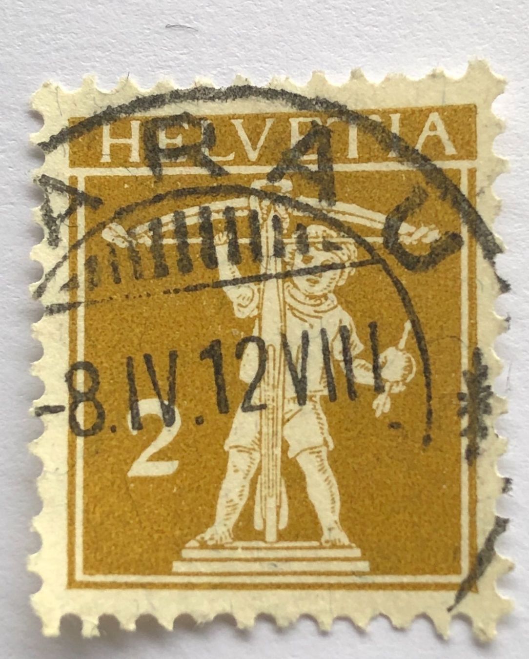 Tutti i francobolli: Tellknabe mit Vollstempel Aarau – Usato da Aarau venduto da Billa007