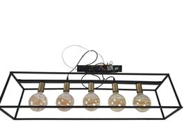 Pendelleuchte 5Flammig, L 1.10m - B 0.25m