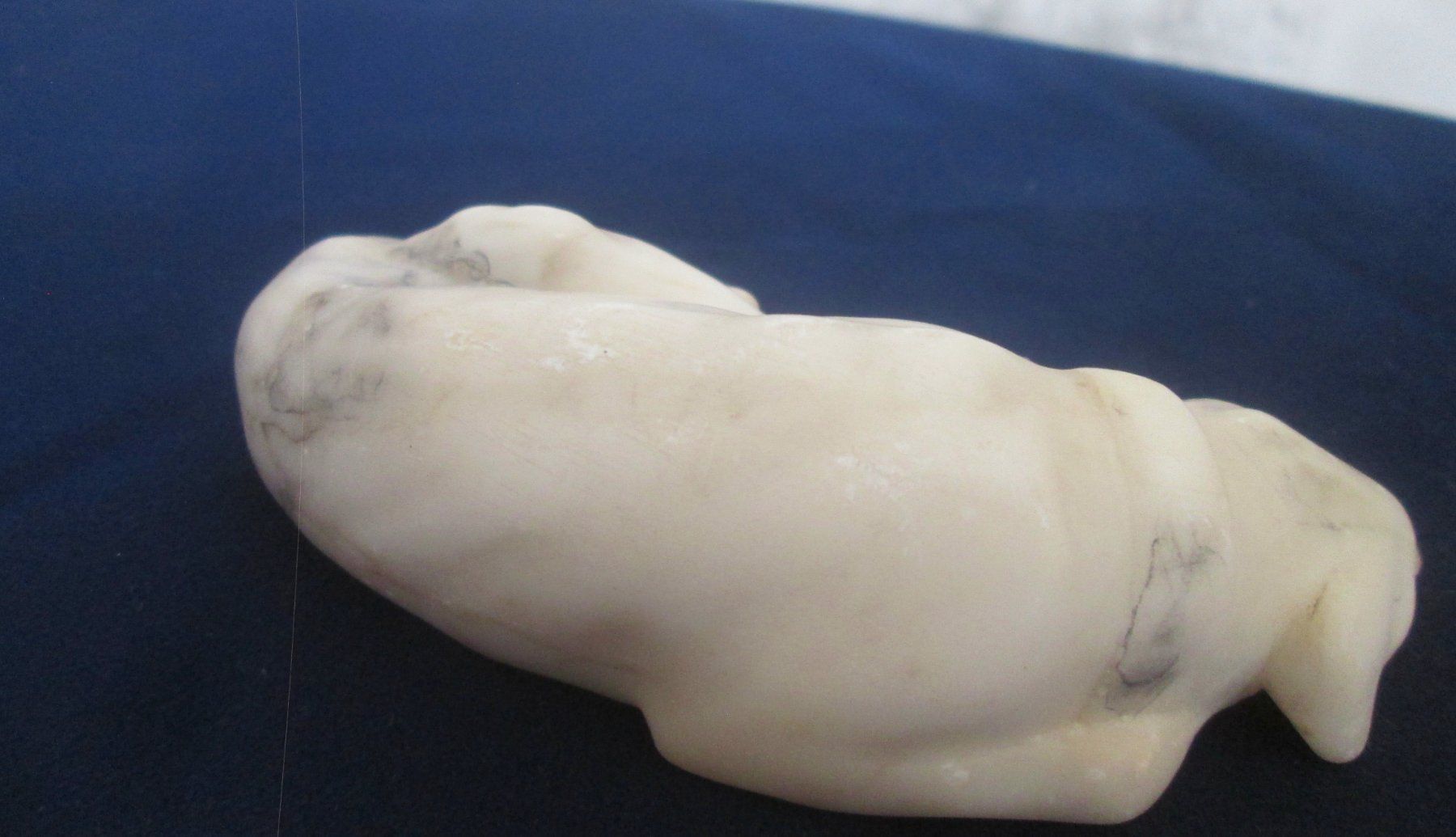 Statuette: Hund aus Marmor – Usato da Sementina venduto da babucia 2