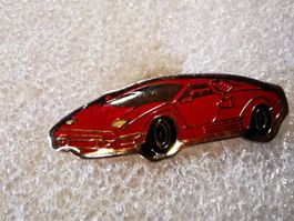 Ansteckpin 1: Auto Sportwagen Lamborghini
