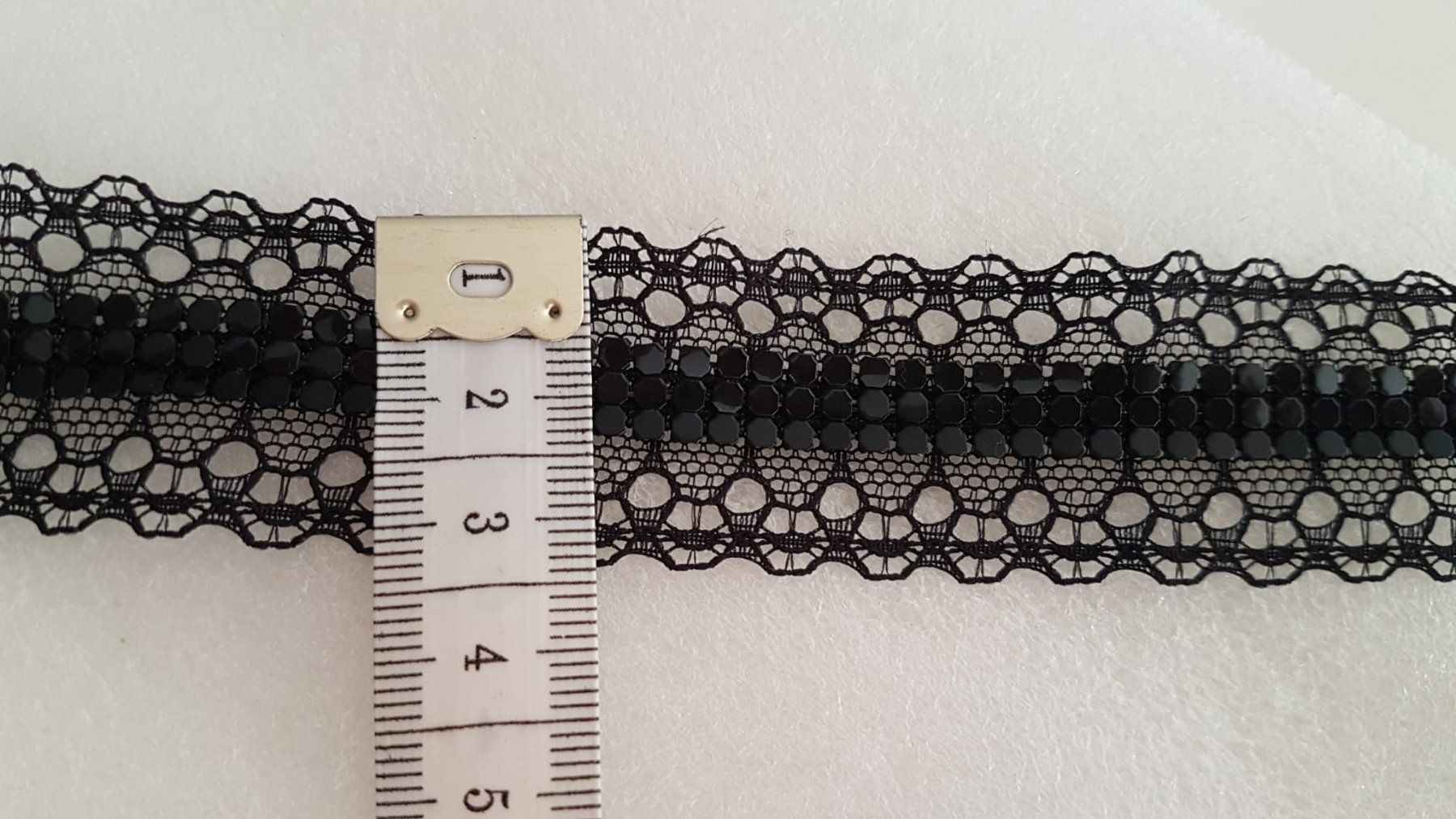 Tessuti: Spitzenband mit Ketten 1,30m. – Nuovo (secondo la descrizione) da Zürich venduto da 280_yc86 3