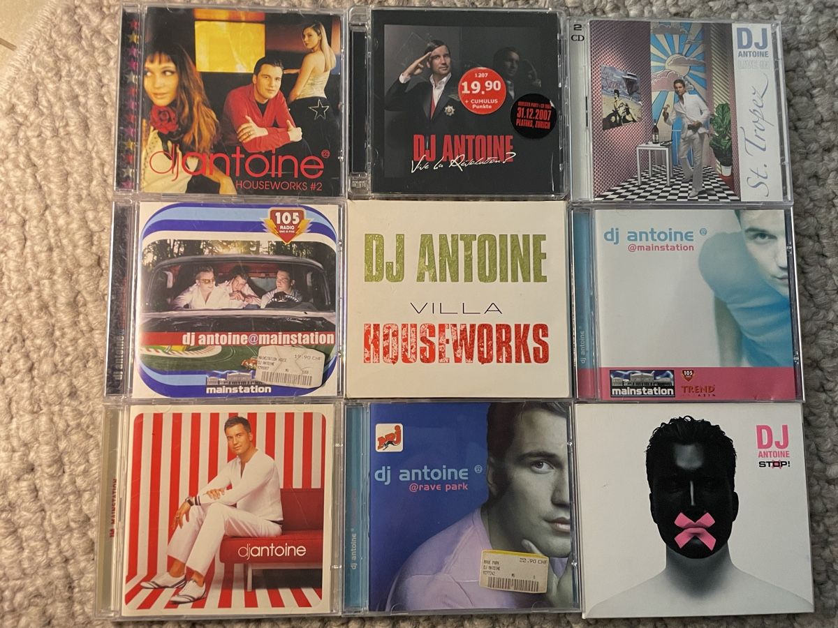 CD: 9x DJ Antoine – Usato da Reinach AG venduto da trigger7811