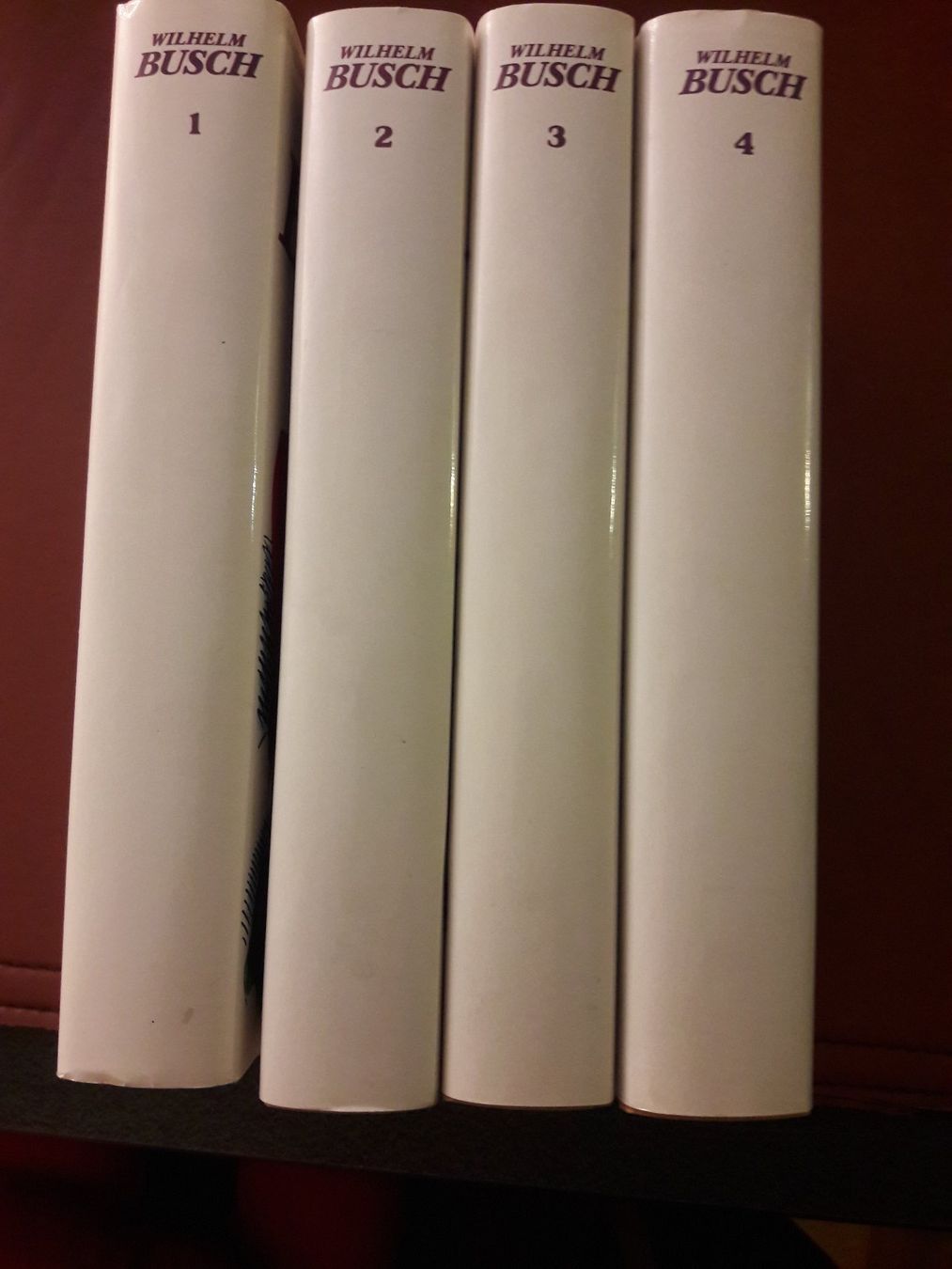 Libri: Wilhelm Busch Bücher Band 1-4 – Nuovo (secondo la descrizione) da Zollikerberg venduto da Kaugo 1