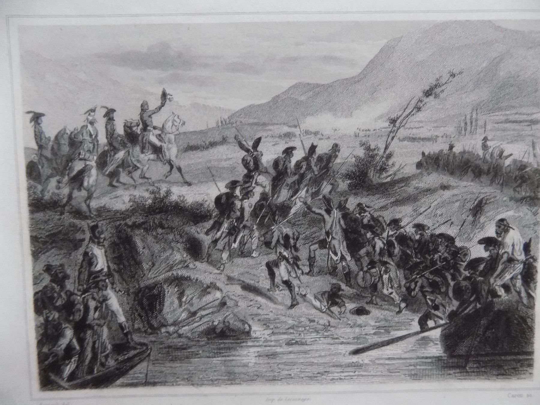 Incisioni: Linth Kupferstich um 1845 – Usato da Risch venduto da Antikfee 2