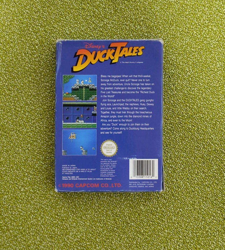 Nintendo Giochi: NES DuckTales Capcom OVP PAL-B / FRG – Usato da Birwinken venduto da GTOrg 1