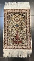 Schöner Perserteppich mit Seide 94x63cm Nr. 100582