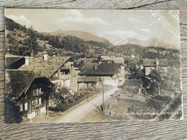 Photo Karte / Hofluh Hasliberg Dorfpartie Gelaufen 1925