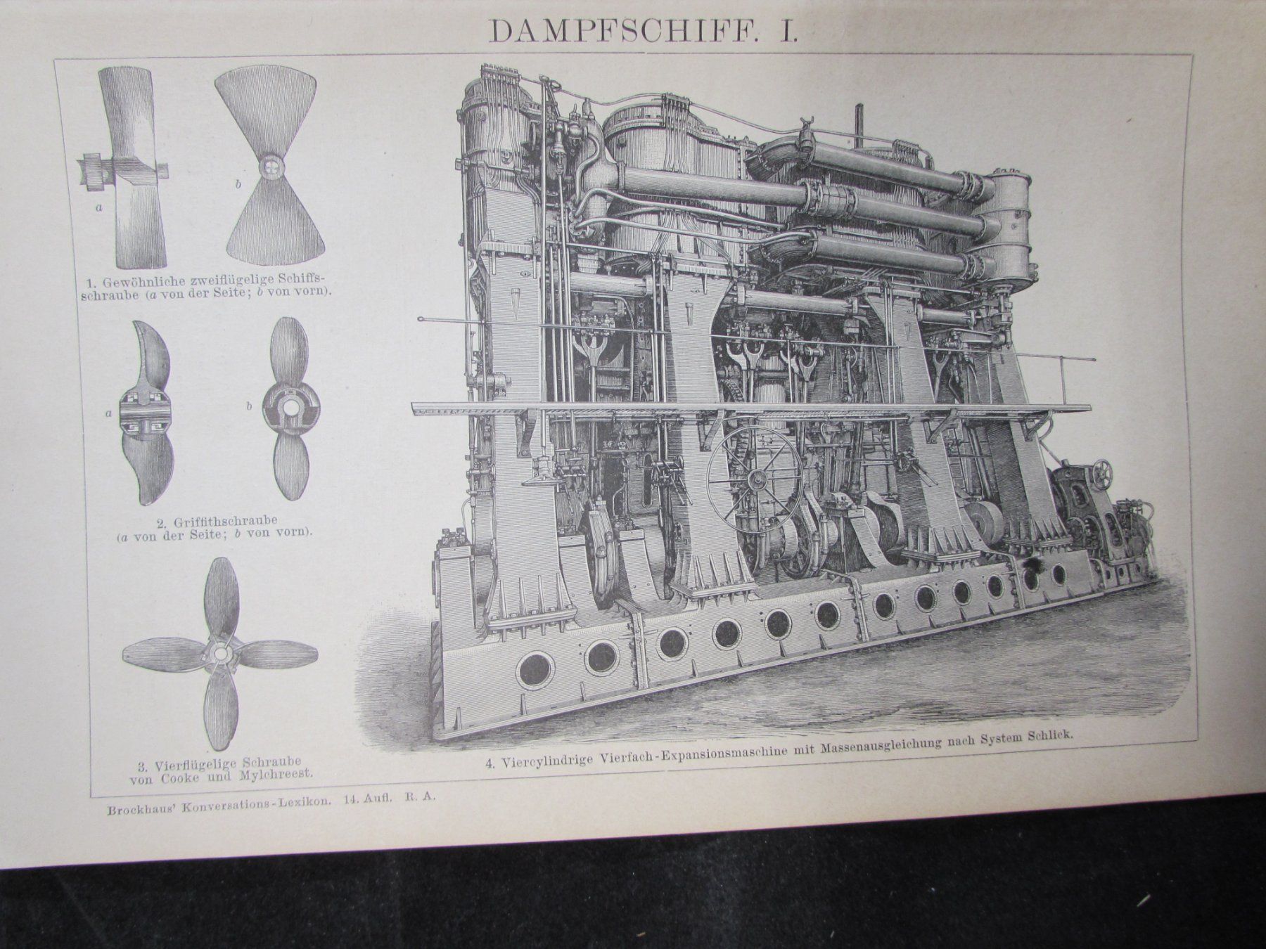 Gravures: Lot Schiffe/Nautik, 19.Jh. – D'occasion à Walchwil par Shells1 1
