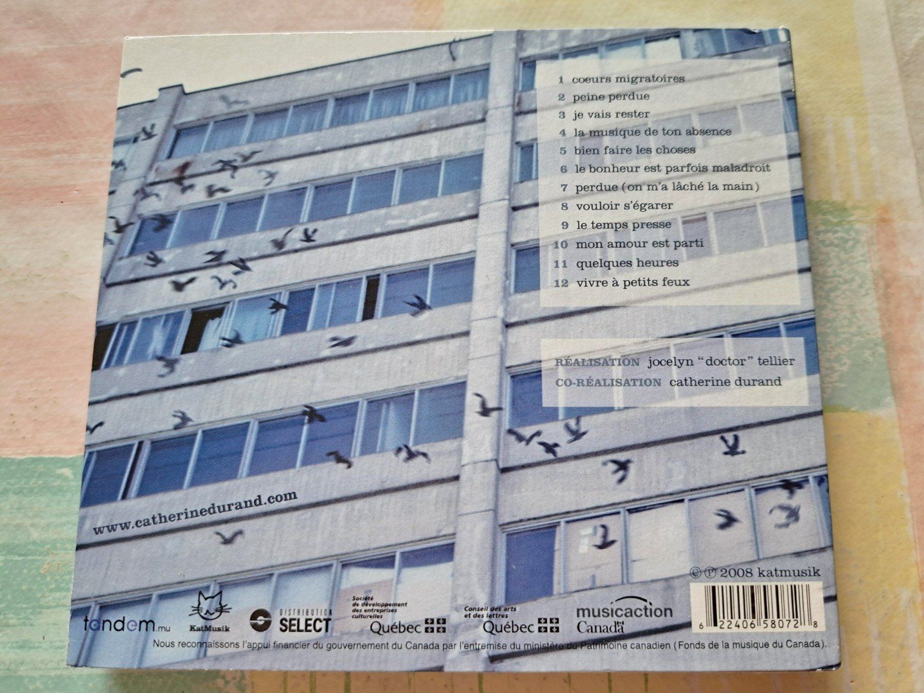 CD: Cd Catherine Durand - Coeurs Migratoires – Usato da Pully venduto da bro_n52j 1