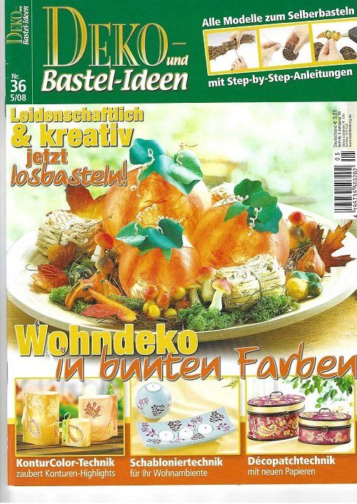 Riviste & Magazine: Deko und Bastel-Ideen (d) – Usato da Schlatt TG venduto da annesbuecher 3