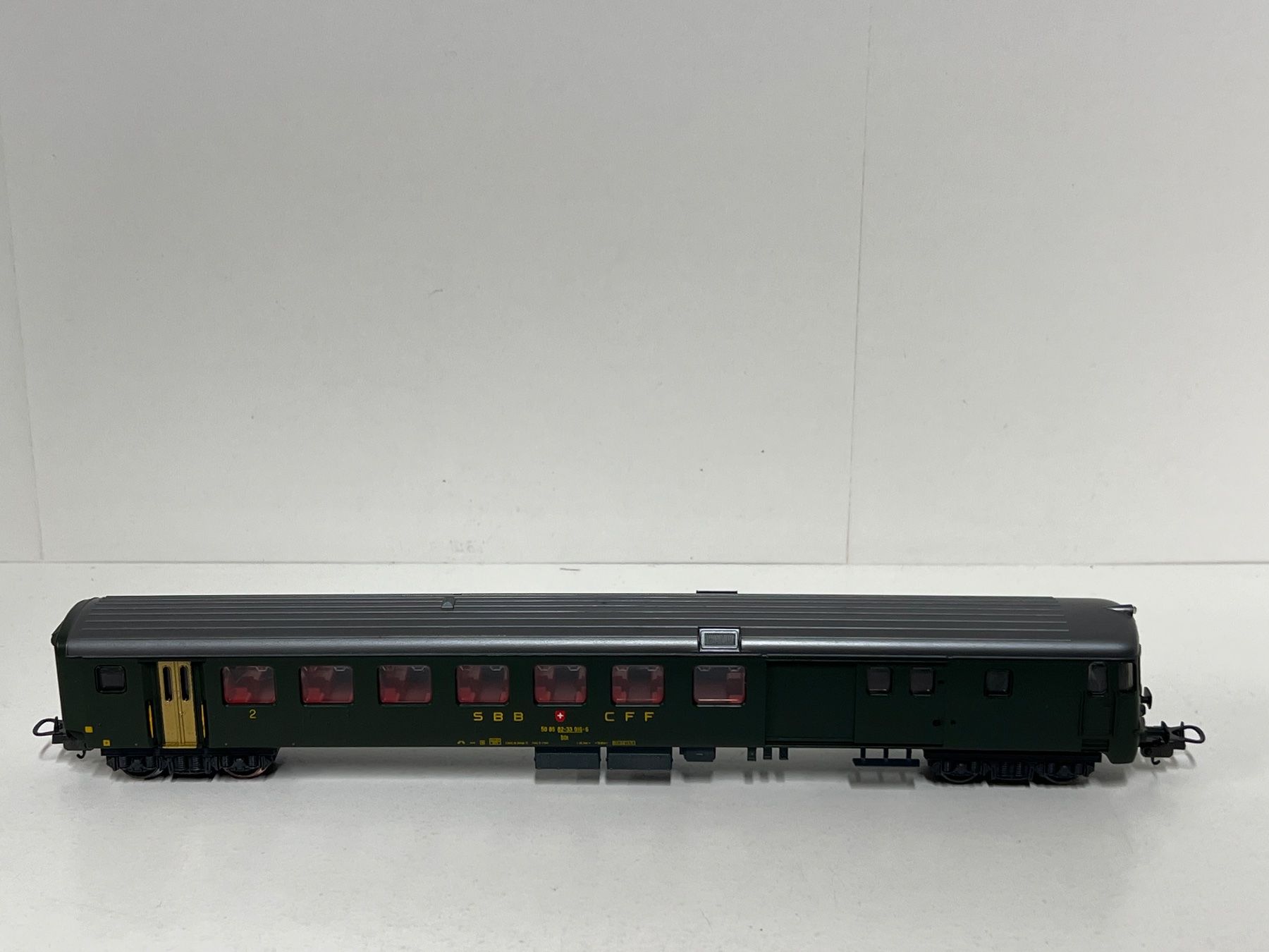 Lima Modellini di ferrovie: Lima H0 SBB Steuerwagen DC – Usato da Neuenhof venduto da ludovicco