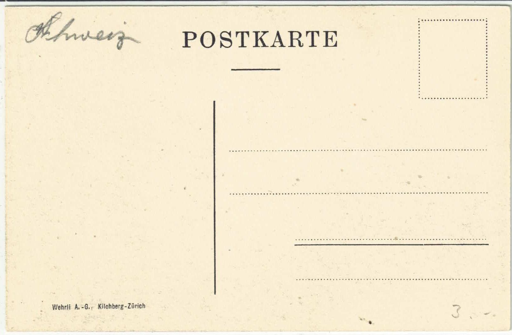 Cartoline postali: Gersau - Generalansicht mit Kirche – Usato da Ettingen venduto da Kartenplanet 1