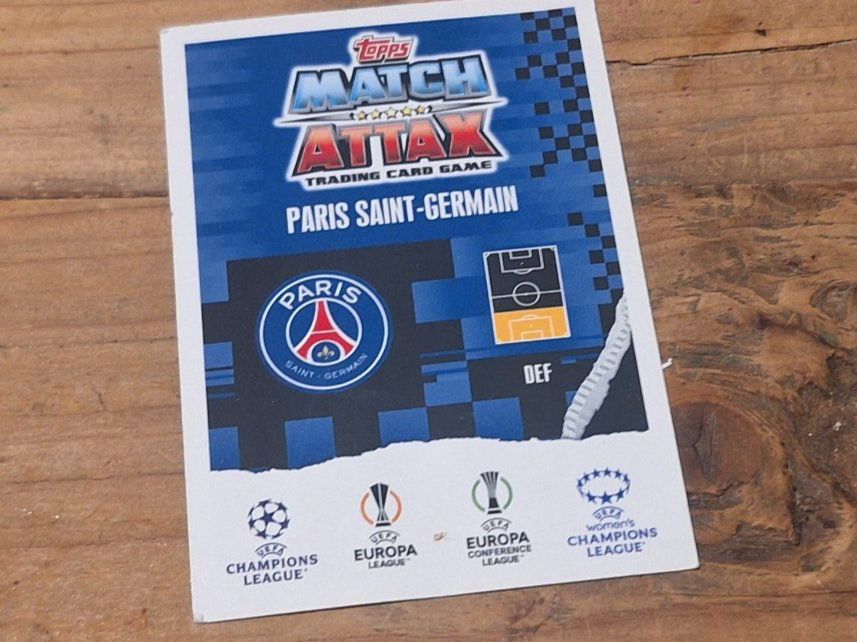 Topps Carte collezionabili: toops Match Attax Paris Saint- Germain Milan – Usato da Bellinzona venduto da LA-ropa-de-Juan 1