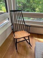 Vintage 🪑Schaukelstuhl aus Holz – klassischer Hingucker