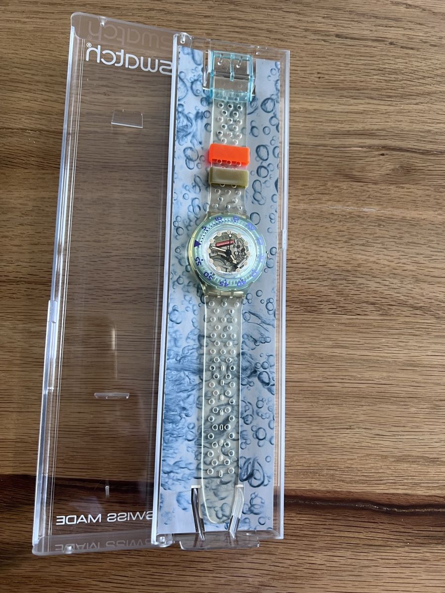 Swatch Uhren: Neue Swatch Scuba 200 Jelly Bubble – Neu und originalverpackt aus Altendorf von ybe_fnz2