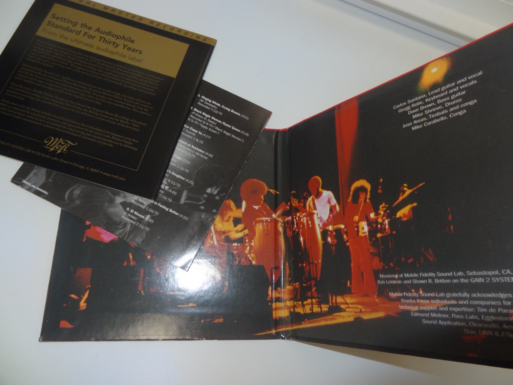 CD: Santana Abraxas - Original Master Recording - Mofi - mfsl – Usato da luzern venduto da musicandart 2
