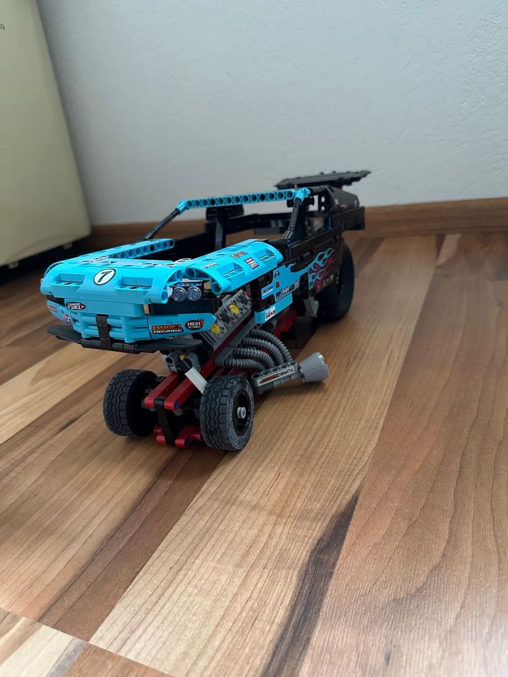 Lego Kit di costruzioni: LEGO Technic Drag Racer 42050, LEGO Technic Avec Plans – Usato da Vétroz venduto da enz_gr95 2