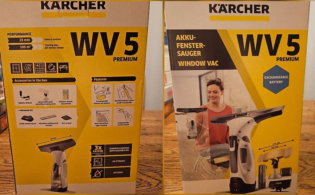 Sonstiges für Haushalt & Wohnen: Kärcher Fenstersauger WV5 – Gebraucht aus Affoltern am Albis von tan_b6jr 1