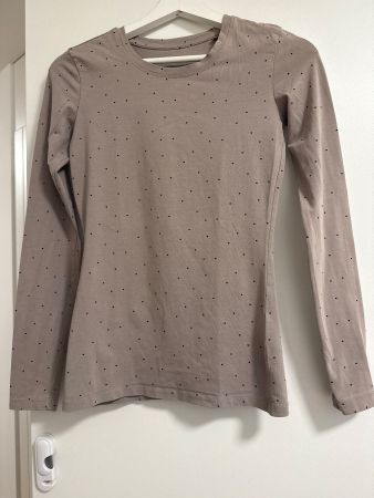 Pullover mit Pünktchenmuster Gr.XS