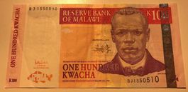 Malawi, 100 Kwacha, 2005
