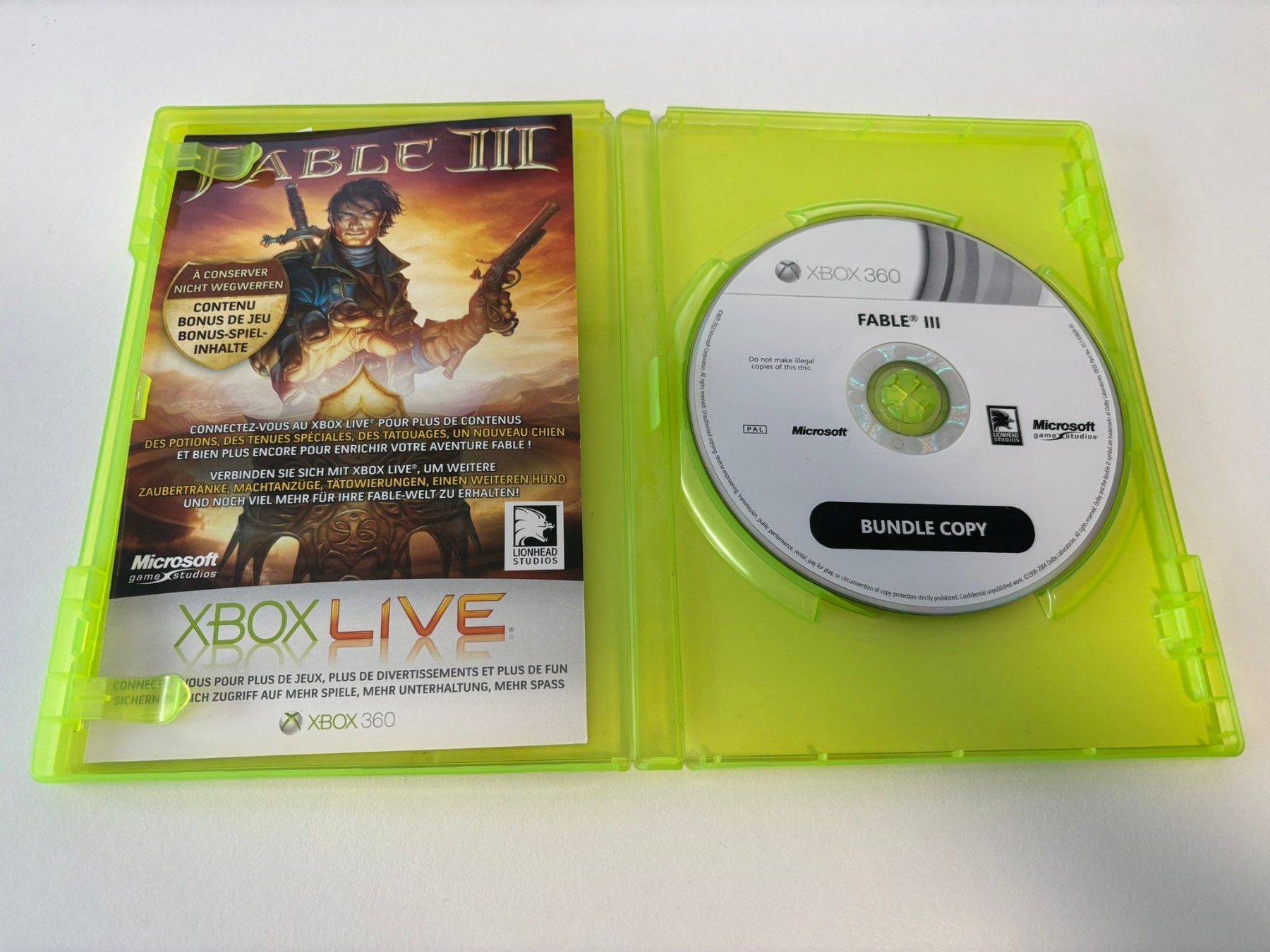 Giochi: Fable 3 (XBOX 360) – Usato da Herisau venduto da Seyashop1 1