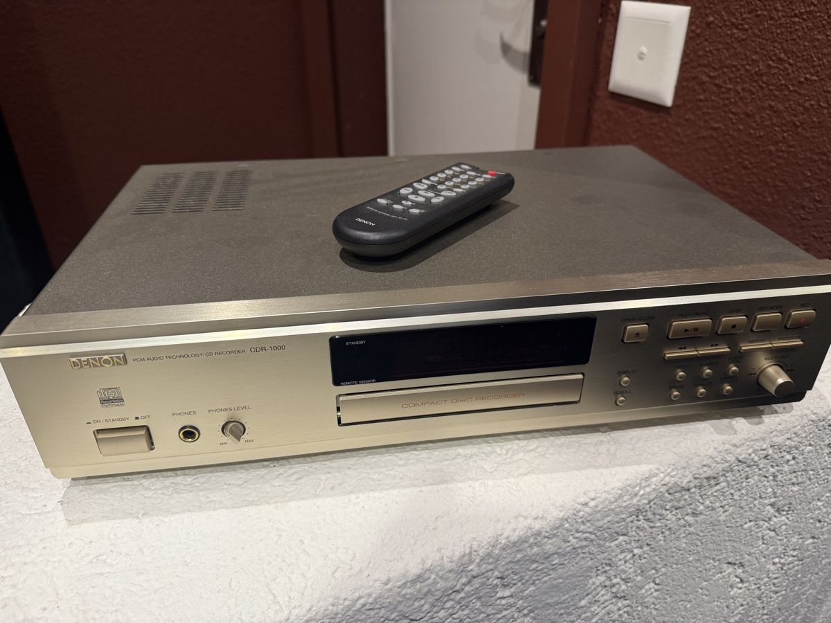 Denon Registratori: Denon CDR 1000 Recorder – Usato da dietlikon venduto da avspalinger