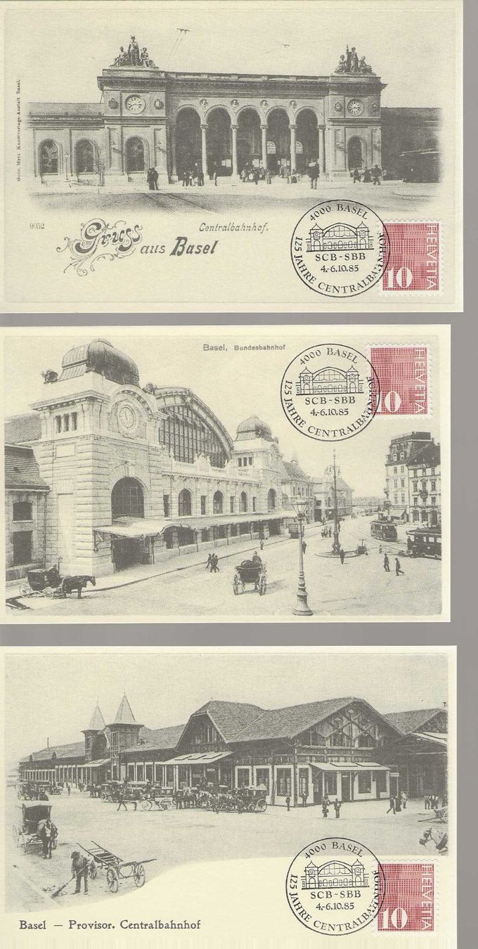 Ansichtskarten: carte postale Basel – Gebraucht aus Sorvilier von carose01