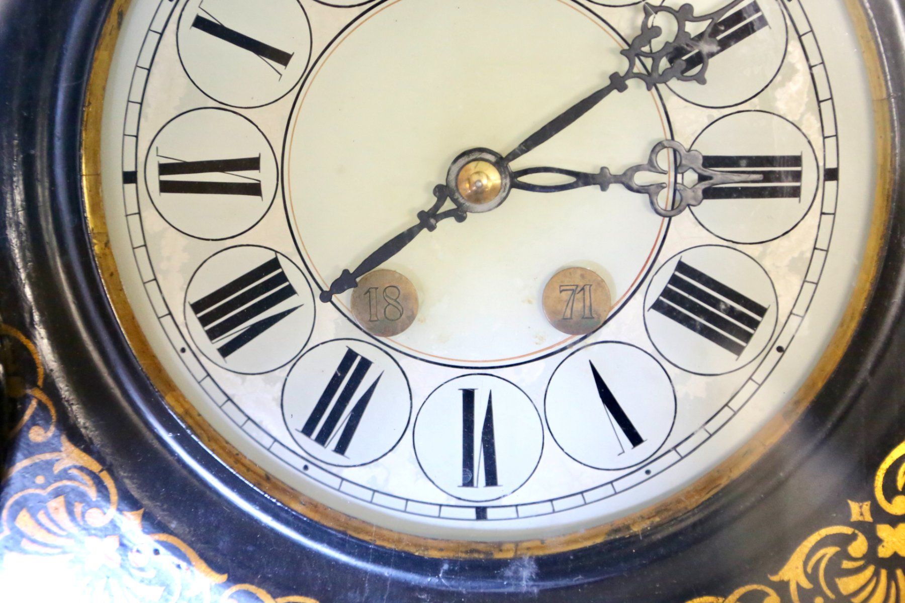 Uhren: Wanduhr mit Gewichten – Defekt aus Reinach BL von Han-Numismatik 5