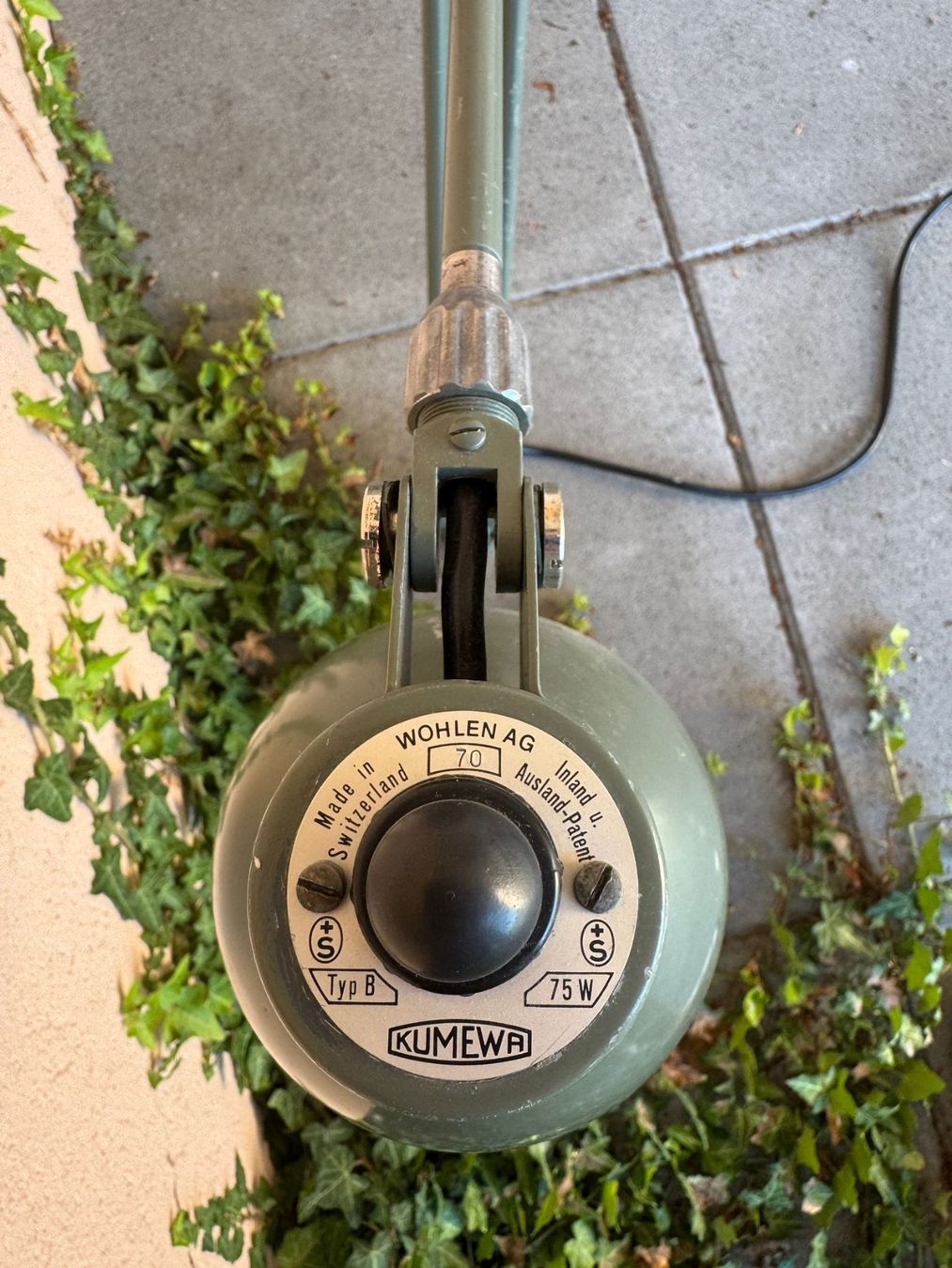 Kumewa Lampen: KUMEWA INDUSTRIELAMPE – Gebraucht aus Courgenay von Hobo_Jack 1