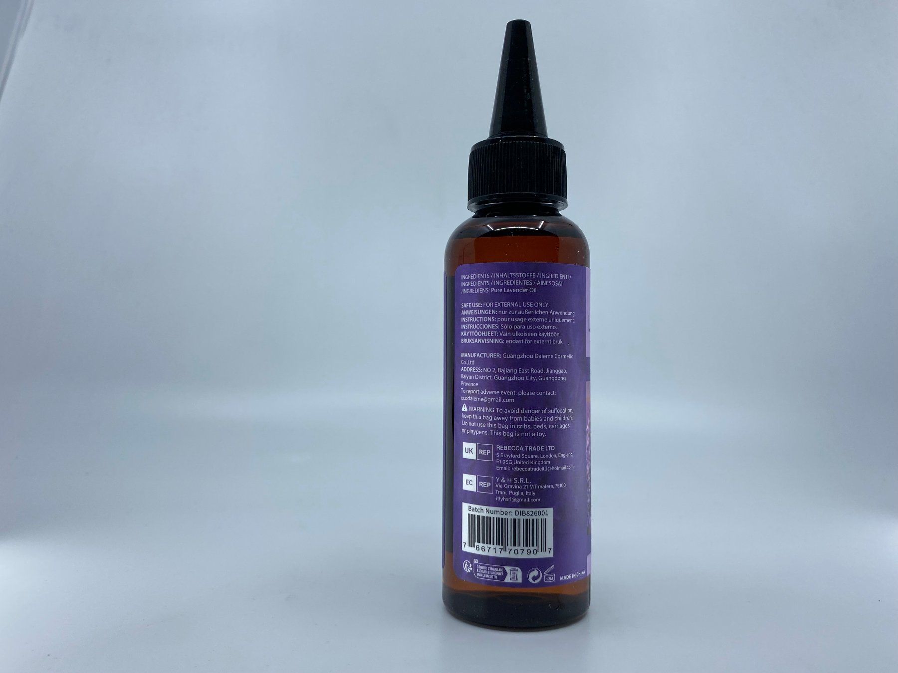 Ätherische Öle: 100 ml Essential Lavendel-Duftöl - Dibasy – Neu und originalverpackt aus Langwiesen von rtWebshop 6
