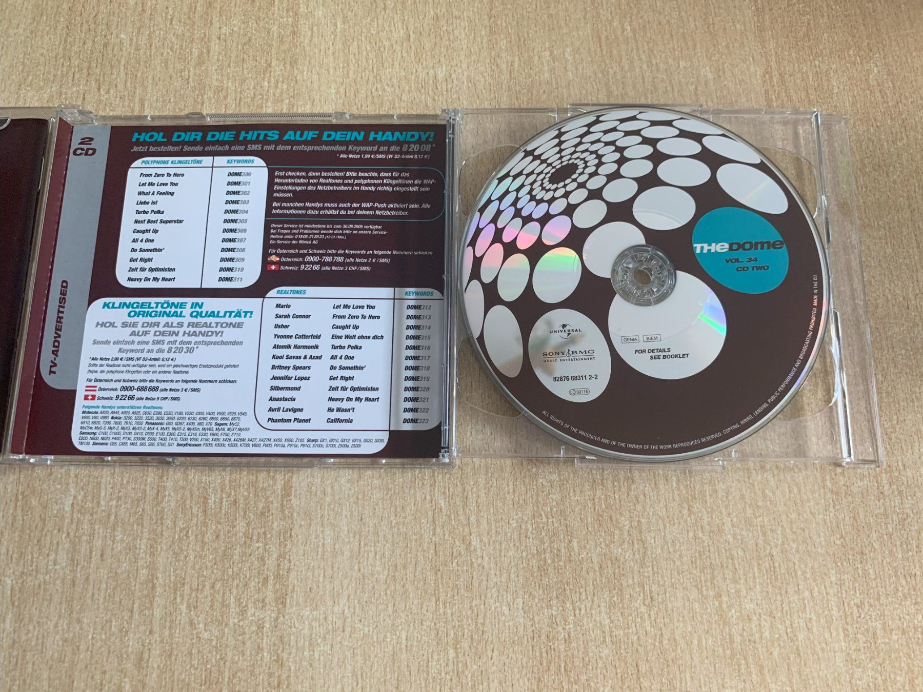 CD: The Dome - Vol. 34 (Doppel-CD) – Usato da Reinach BL venduto da con_ync2 3