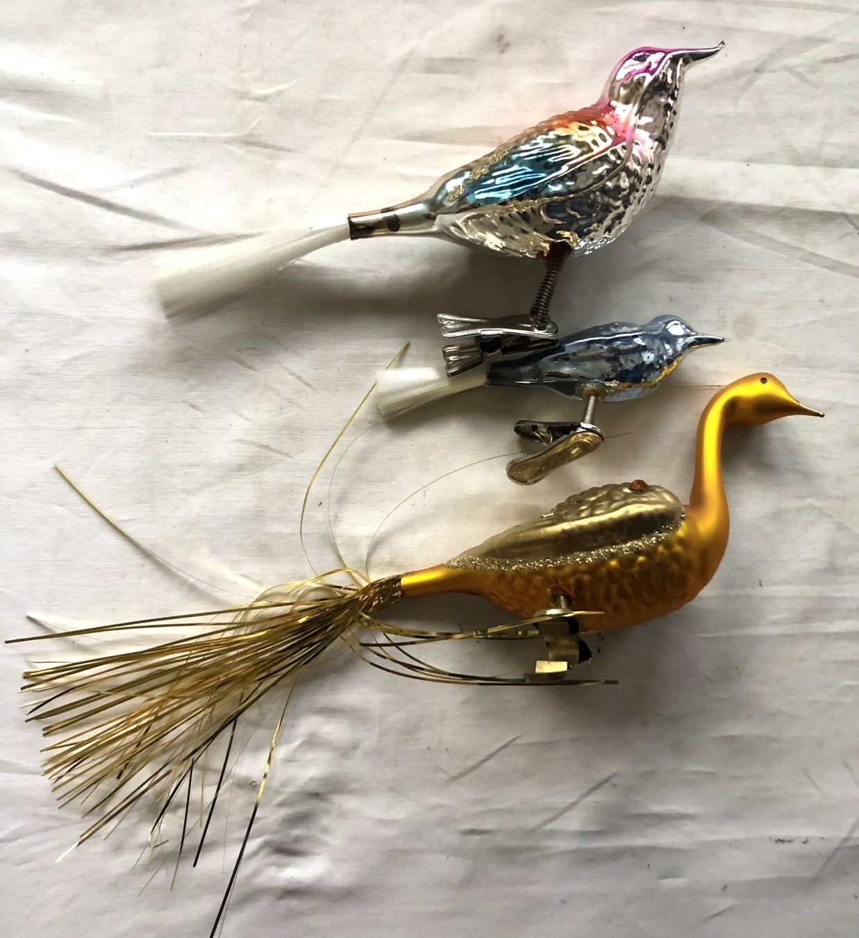Tutte le decorazioni: Christbaumschmuck - Glasvögel - 9 Stück – Usato da Schaffhausen venduto da durruti 6