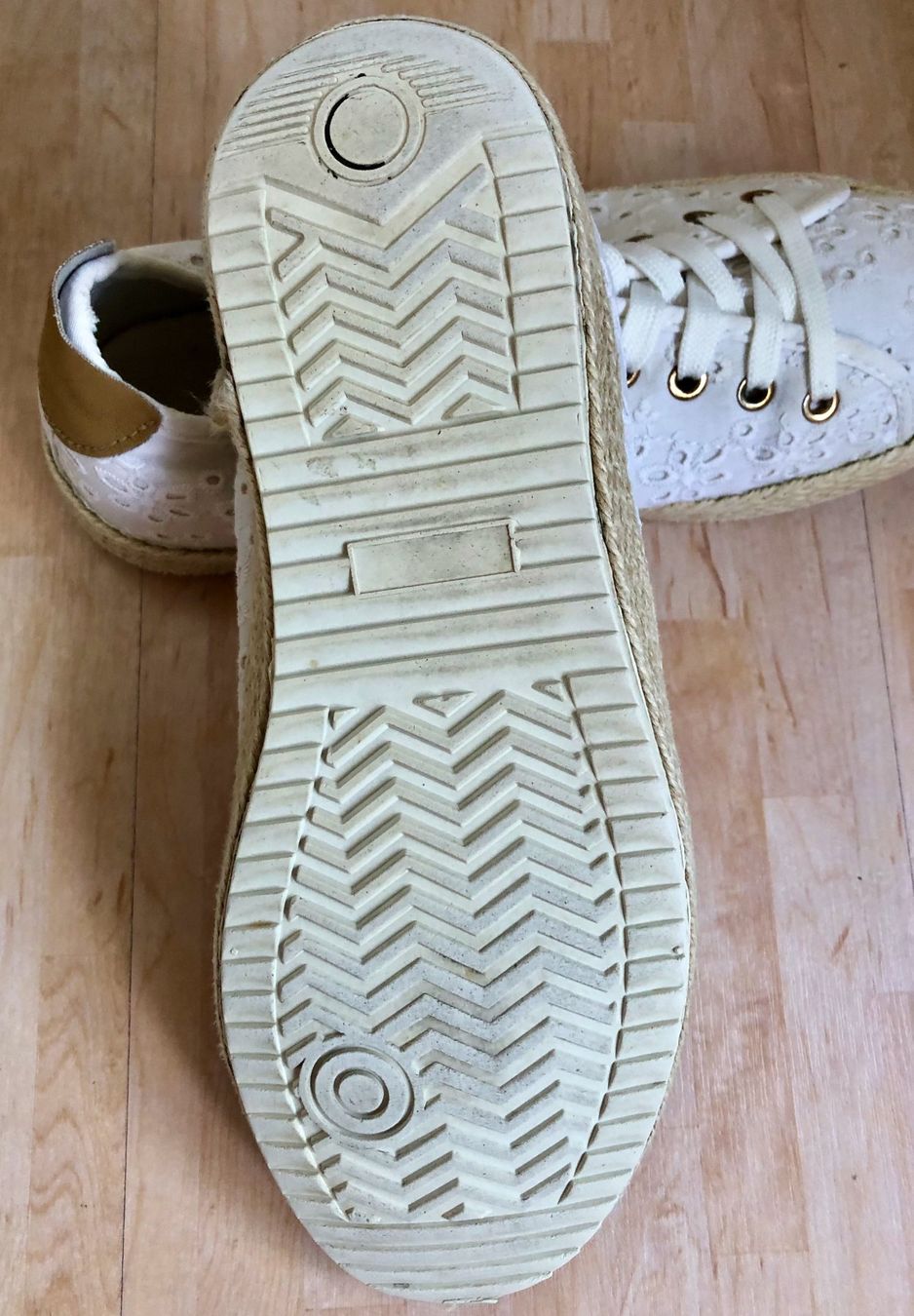 C&A Damenschuhe: C&A Sneaker, Stoffschuhe, Boho-Stil, weiss, Grösse 39 – Gebraucht aus Zürich von aboxi 5