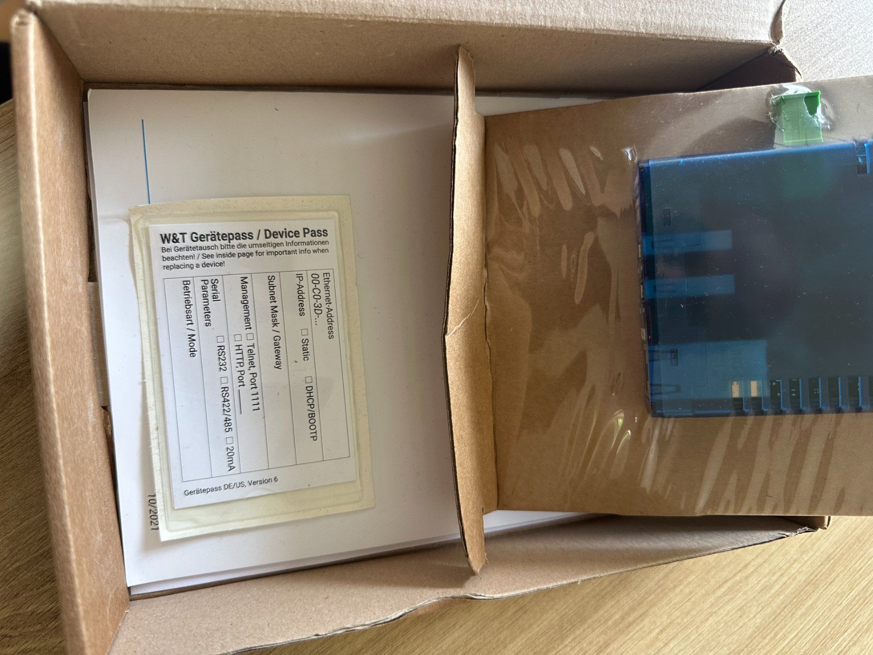 Western Digital Server: W&T USB-Server Gigabit 53663 2.0 – Nuovo e nell'imballaggio originale da Zürich venduto da Odeono 3