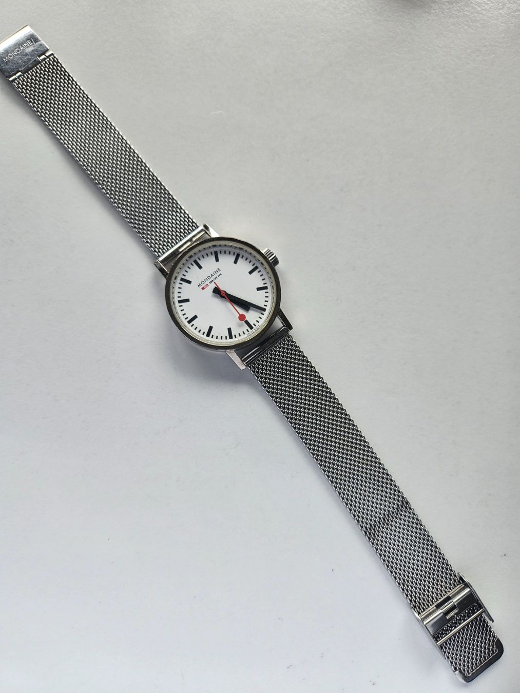 Mondaine Orologi: SBB Uhr Mondaine Quartz mit Box – Usato da Berikon venduto da mmm21 3