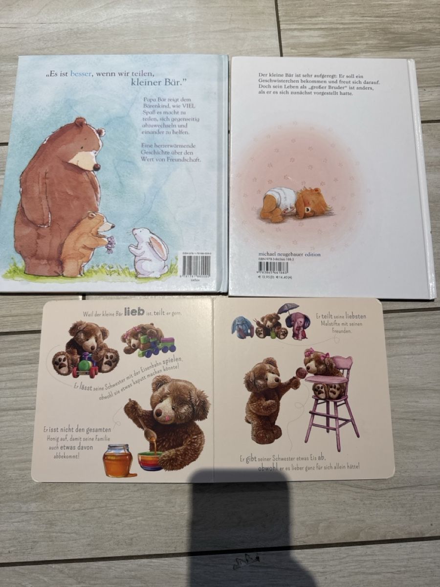 Libri: 3 Kinderbücher mit Bären – Usato da Gelterkinden venduto da Familienferien 2