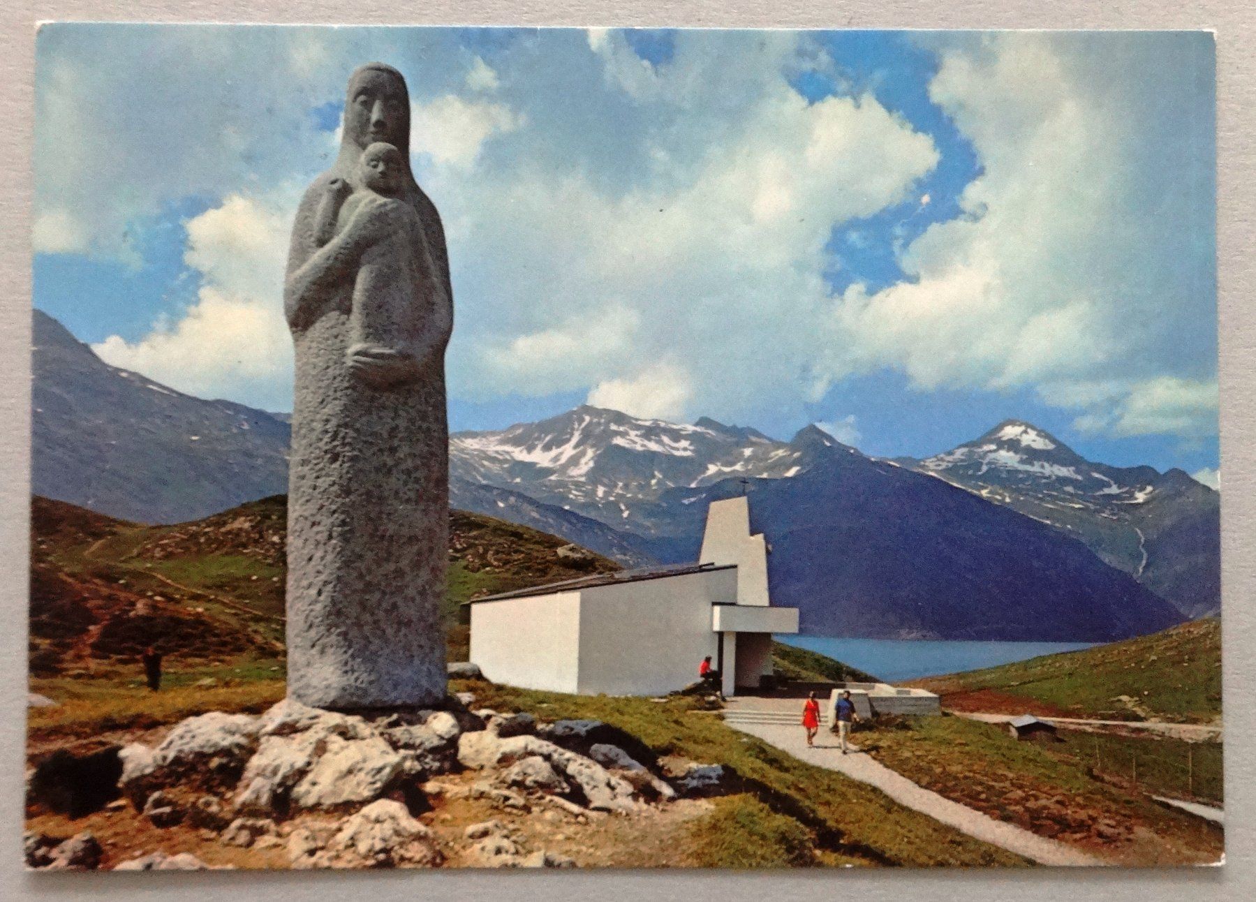 Ansichtskarten: Lucomagno TI, 1920 m s.m. – Gebraucht aus Fétigny von Billy2miny